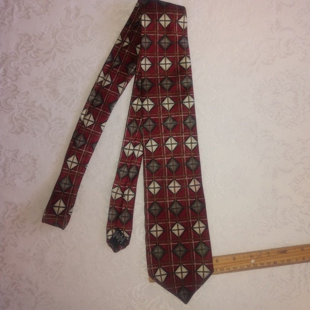 Ziggurat XL Tie - silk -(038)